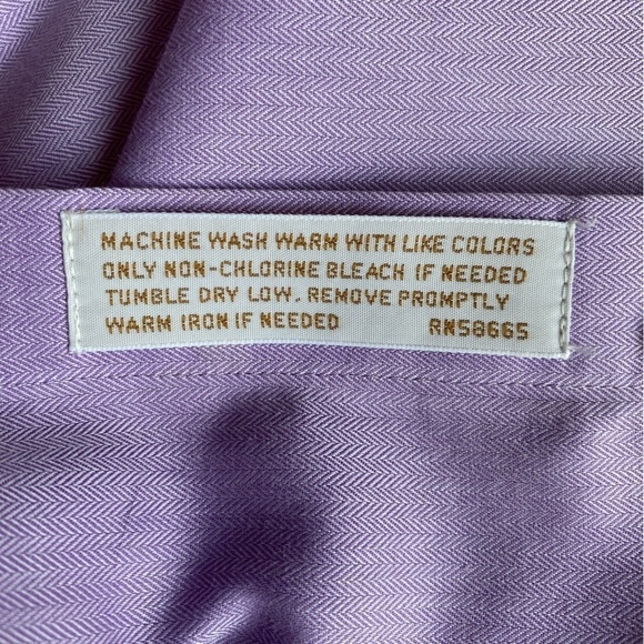 Lavender Dress Shirt by Nordstrom. - Picture 5 of 7
